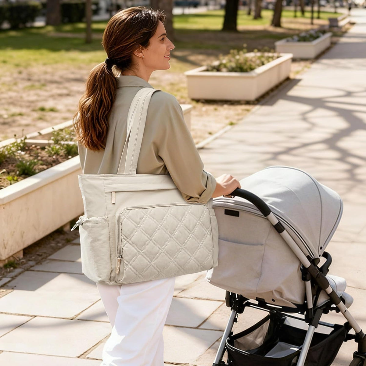 G4Free 3 in 1 Diaper Bag with Insulated Pockets Baby Backpack