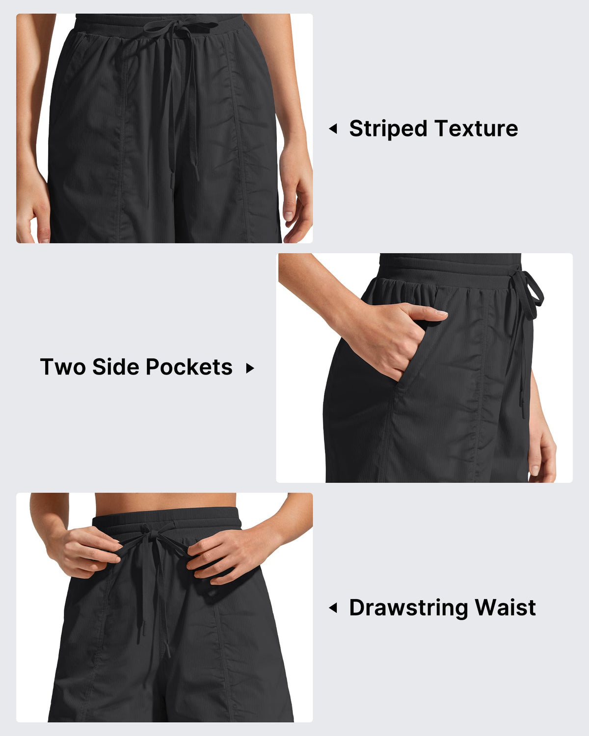 G4Free 4" High Waisted Casual Shorts with Pockets