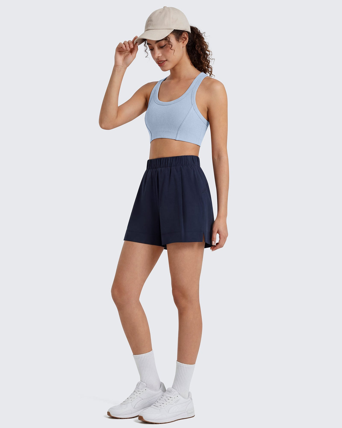 G4Free 4" Water Resistant Side Slit Casual Shorts with Pockets