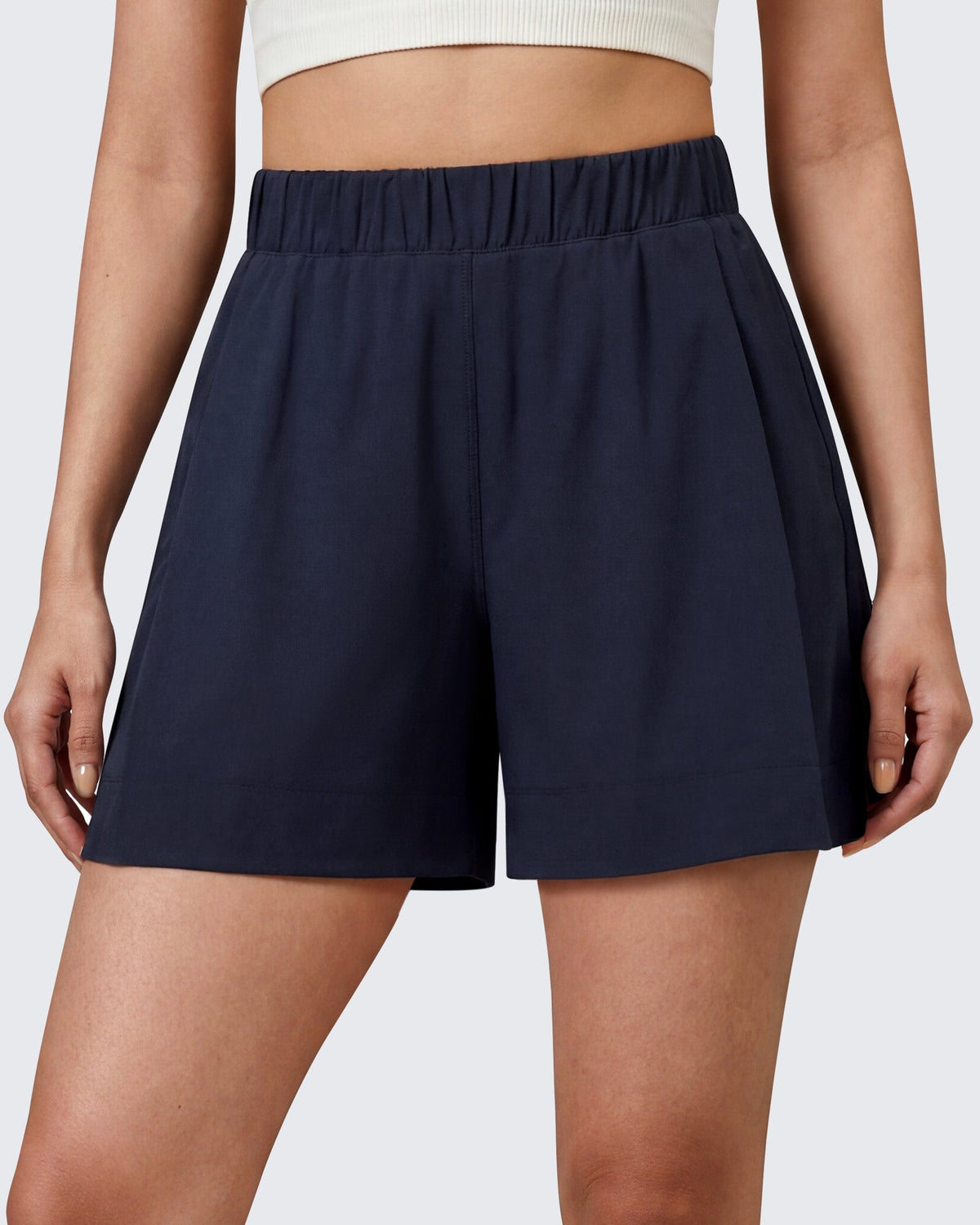 G4Free 4" Water Resistant Side Slit Casual Shorts with Pockets