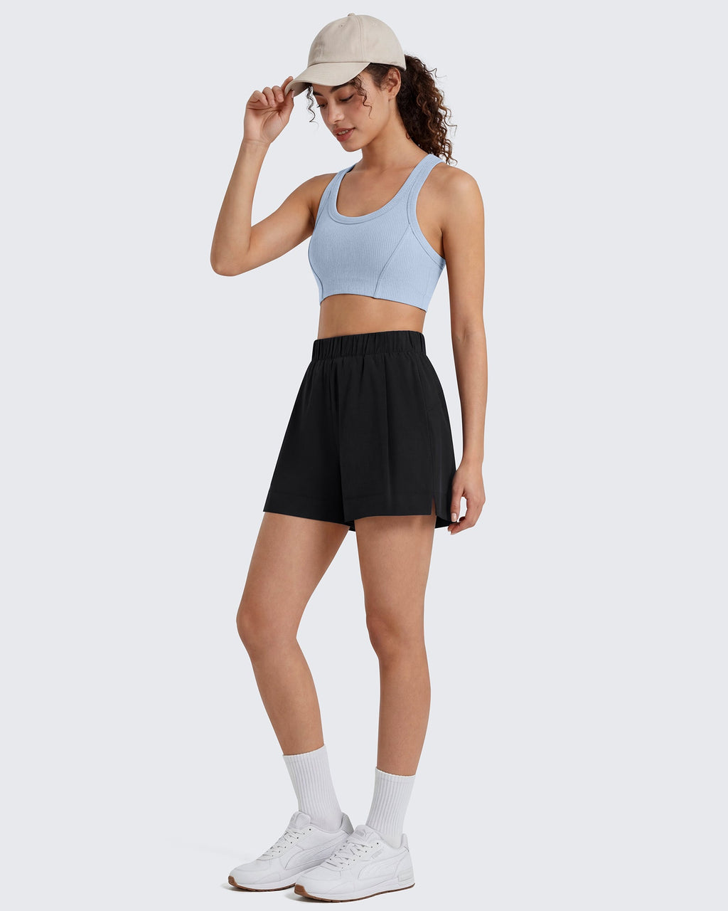 G4Free 4" Water Resistant Side Slit Casual Shorts with Pockets