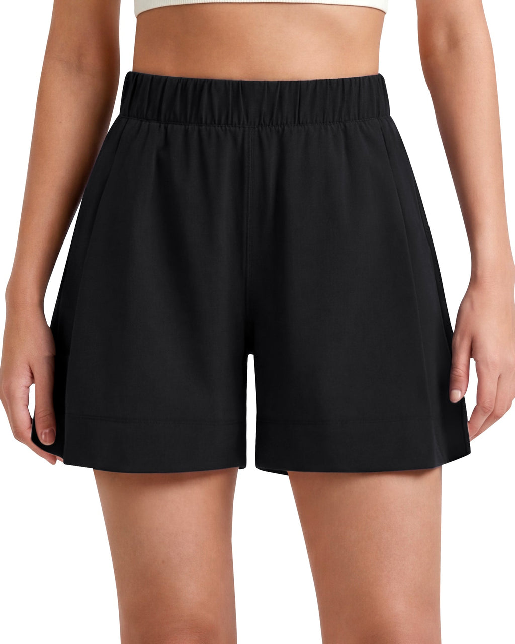 G4Free 4" Water Resistant Side Slit Casual Shorts with Pockets