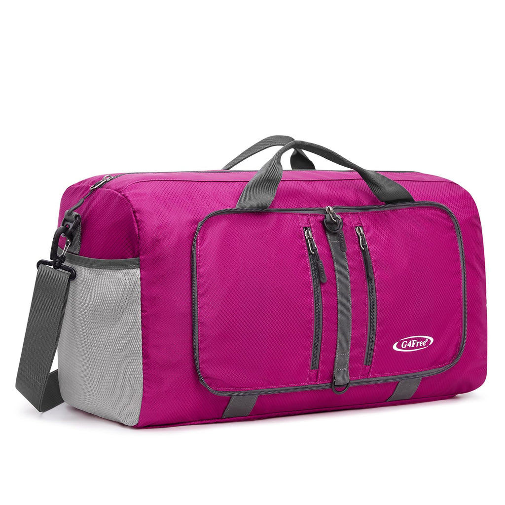 G4Free 40L/65L Foldable Duffel Bag, Water-Repellent Travel Backpack