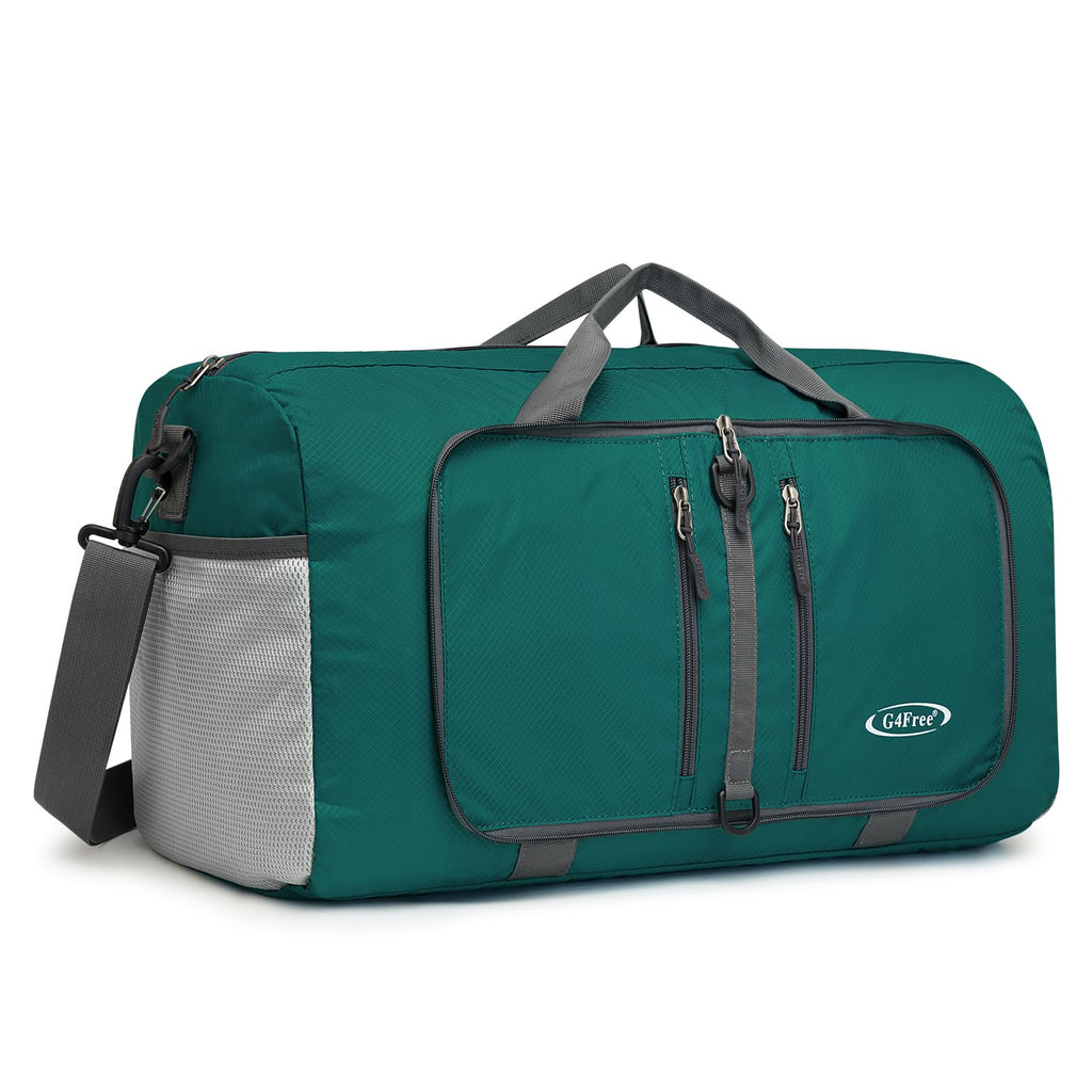 G4Free 40L/65L Foldable Duffel Bag, Water-Repellent Travel Backpack