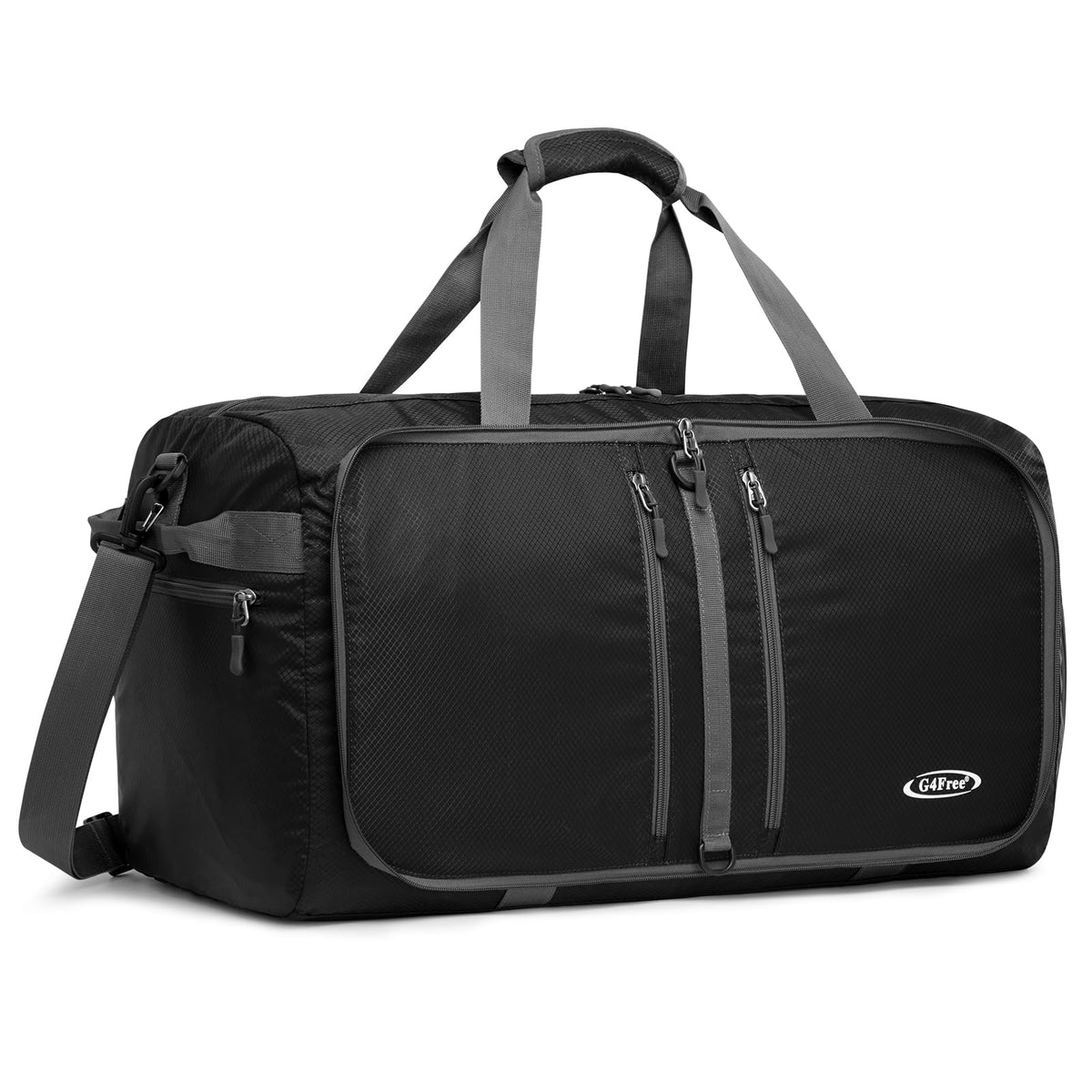 G4Free 40L/65L Foldable Duffel Bag, Water-Repellent Travel Backpack