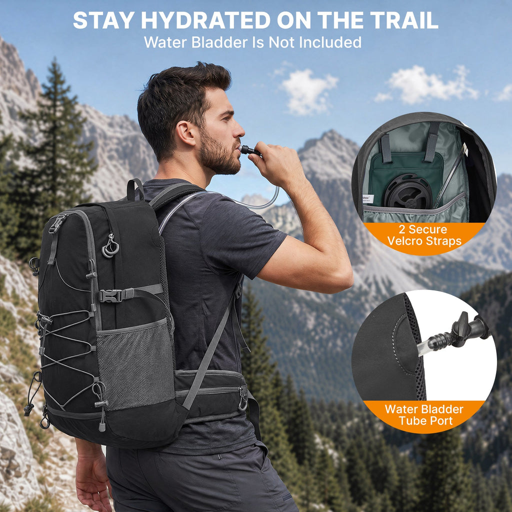 G4Free 40L Lightweight Travel Backpack with Rain Cover