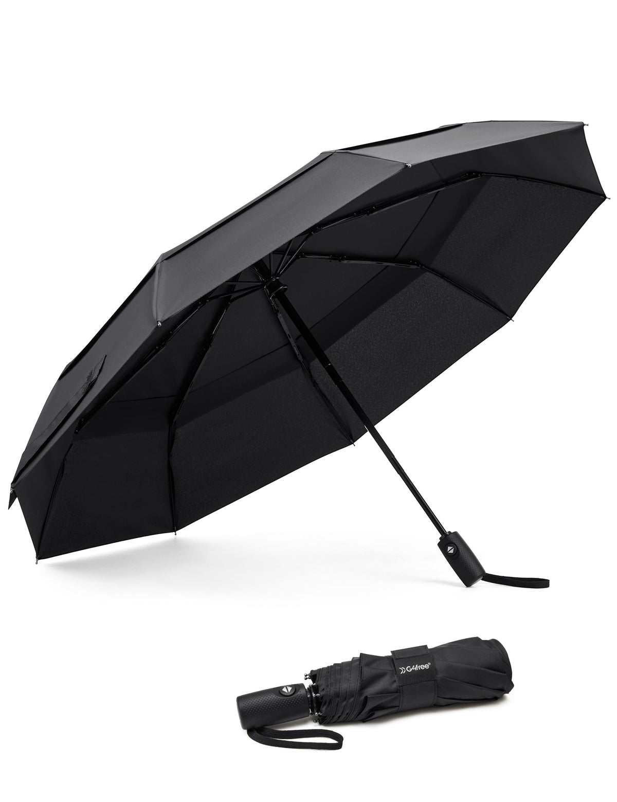 G4Free 42 Inch Windproof Travel Umbrella
