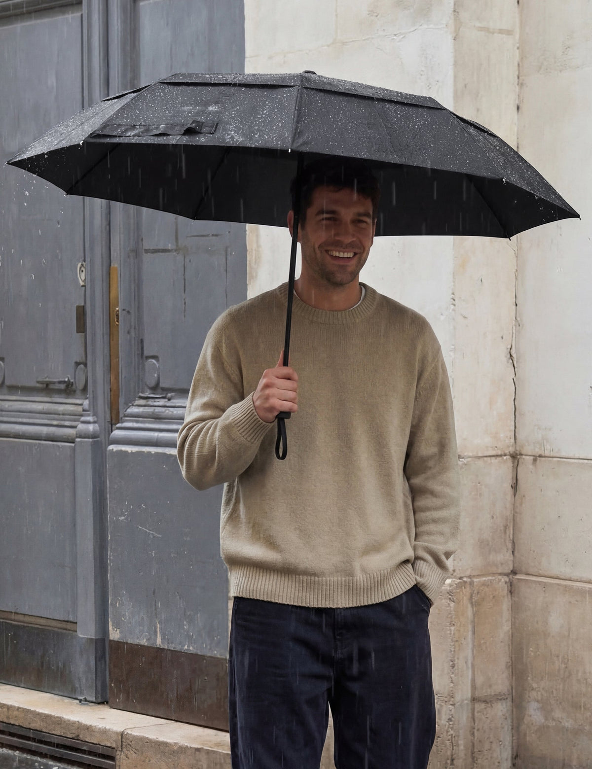 G4Free 42 Inch Windproof Travel Umbrella