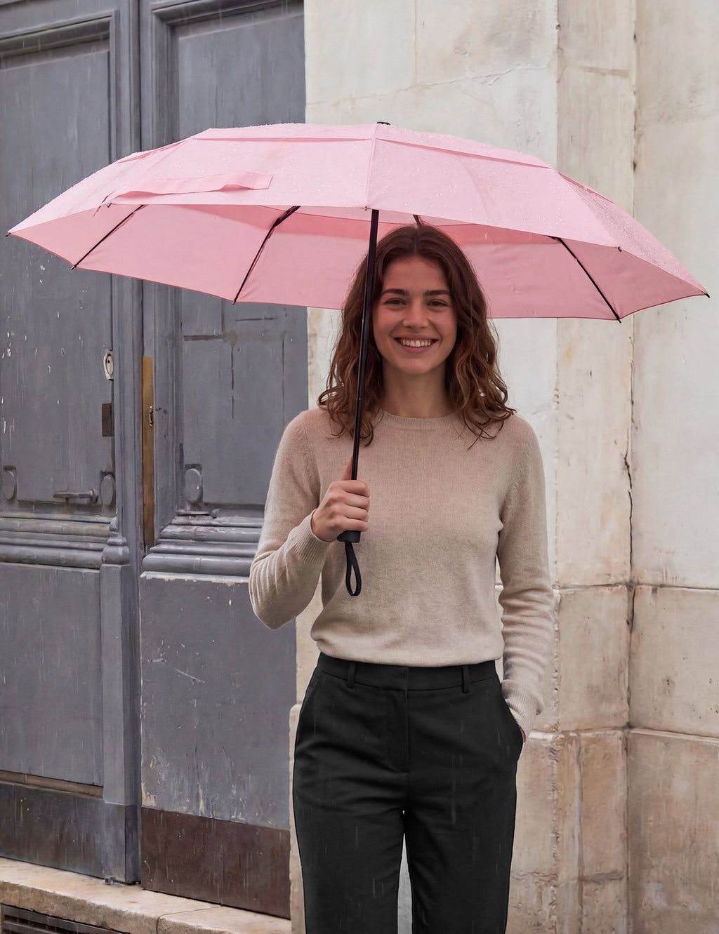 G4Free 42 Inch Windproof Travel Umbrella