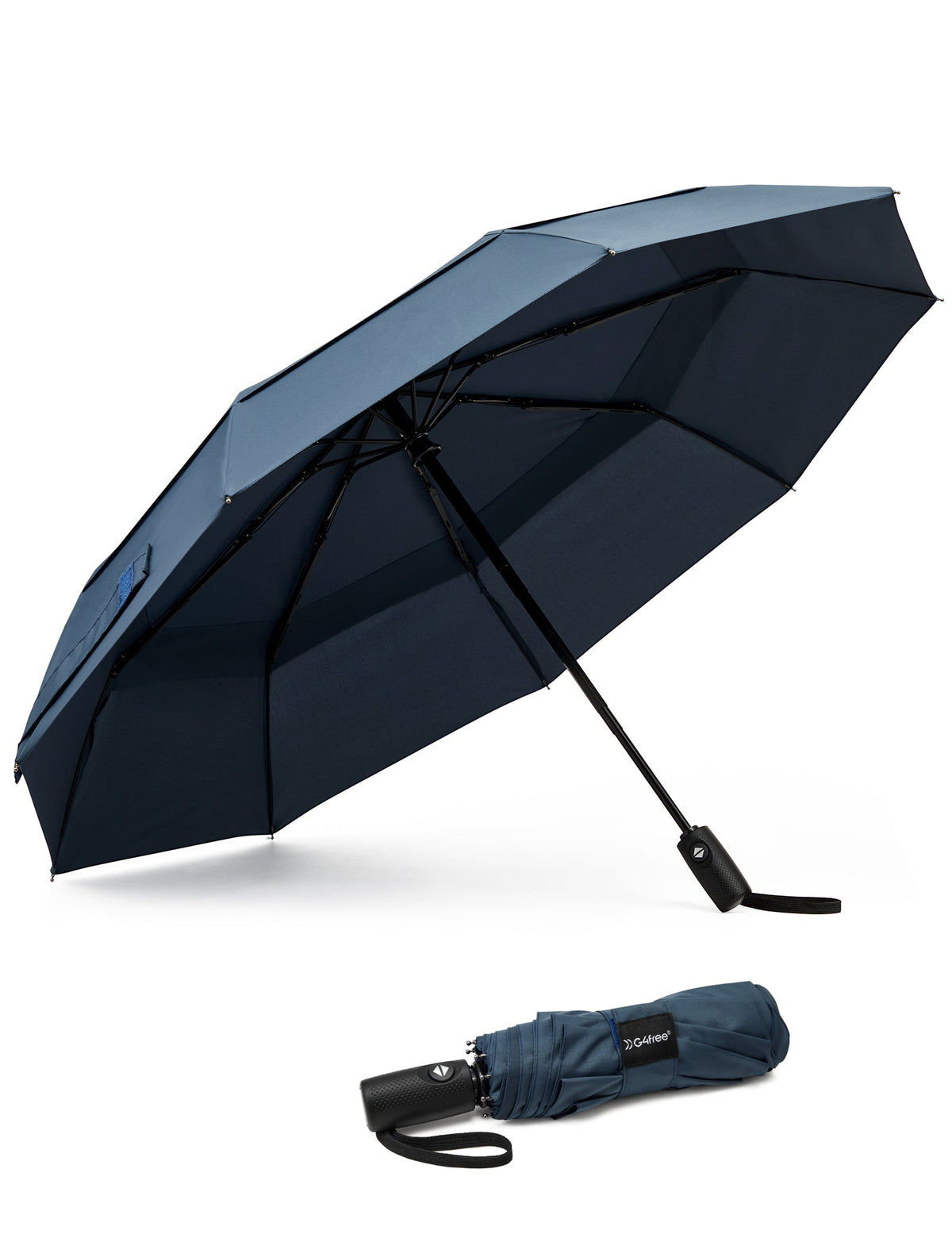 G4Free 42 Inch Windproof Travel Umbrella