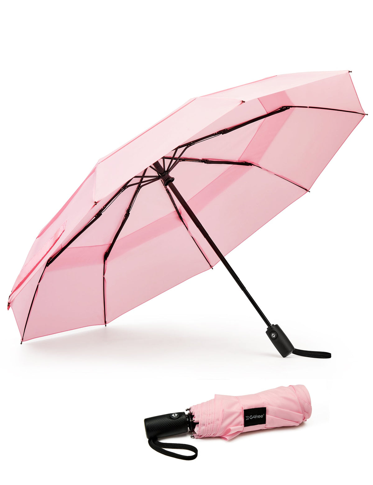 G4Free 42 Inch Windproof Travel Umbrella