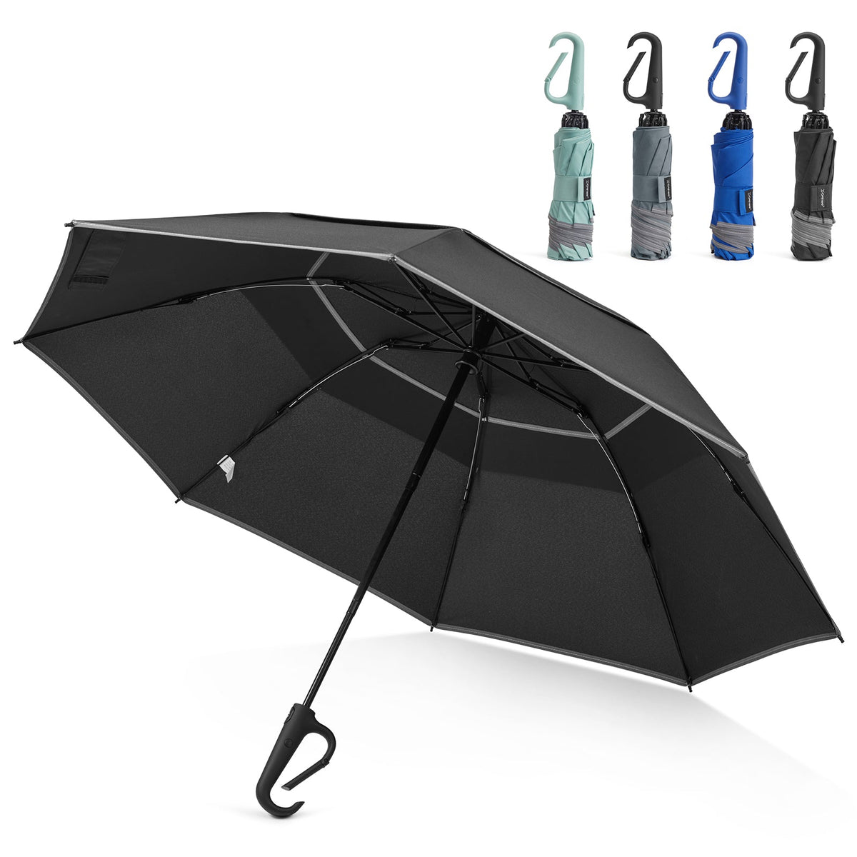 G4Free 46" Inverted Umbrella – Carabiner Handle