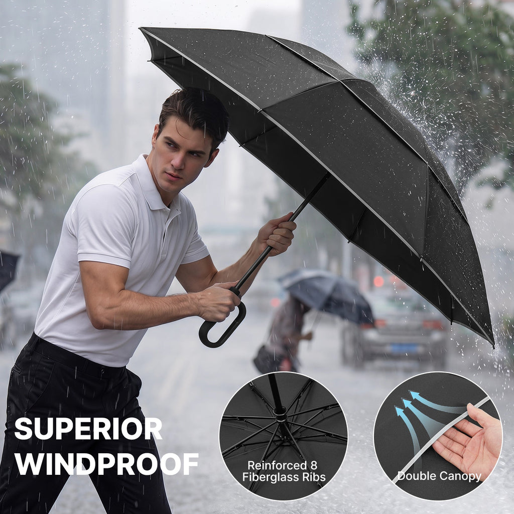 G4Free 46" Inverted Umbrella – Carabiner Handle