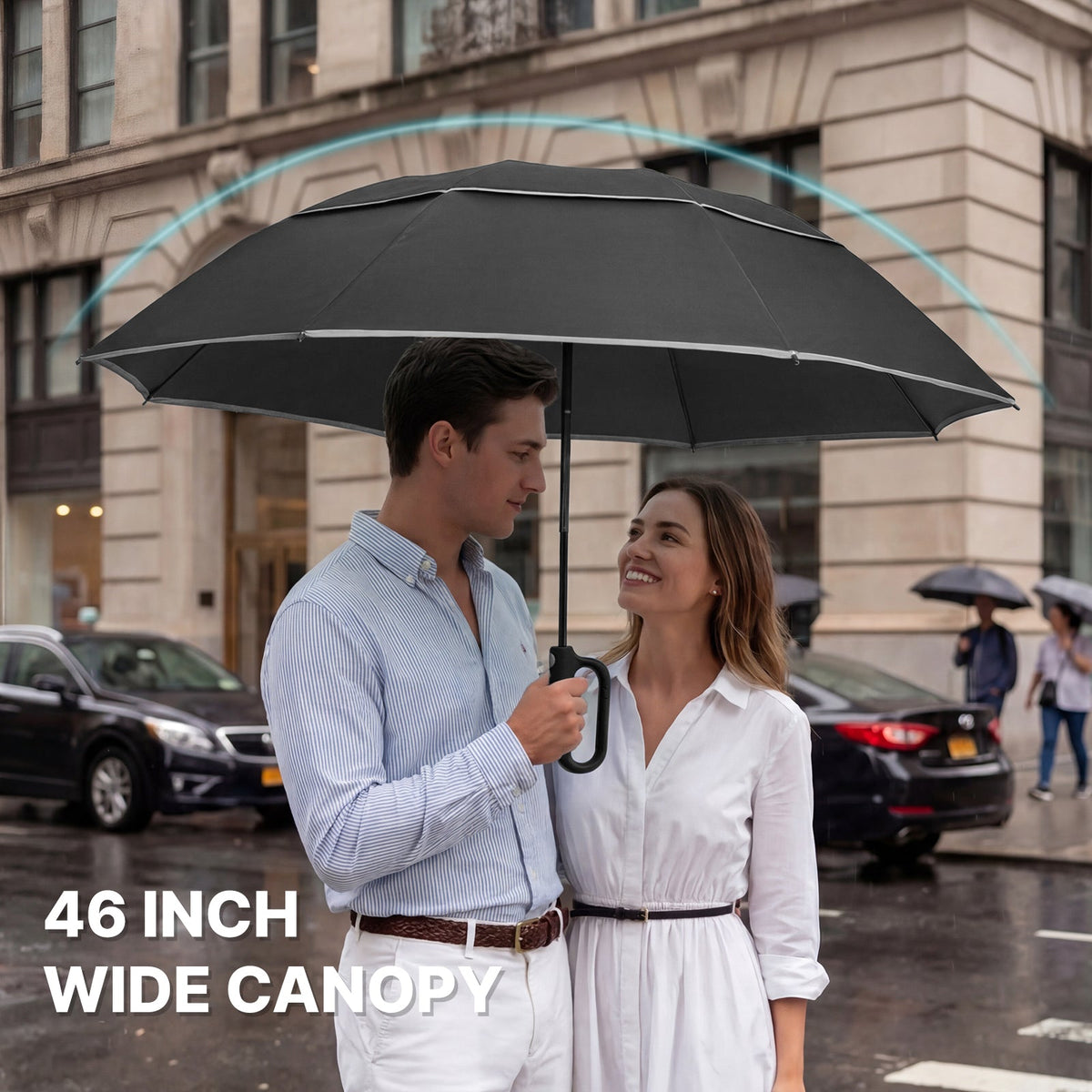 G4Free 46" Inverted Umbrella – Carabiner Handle