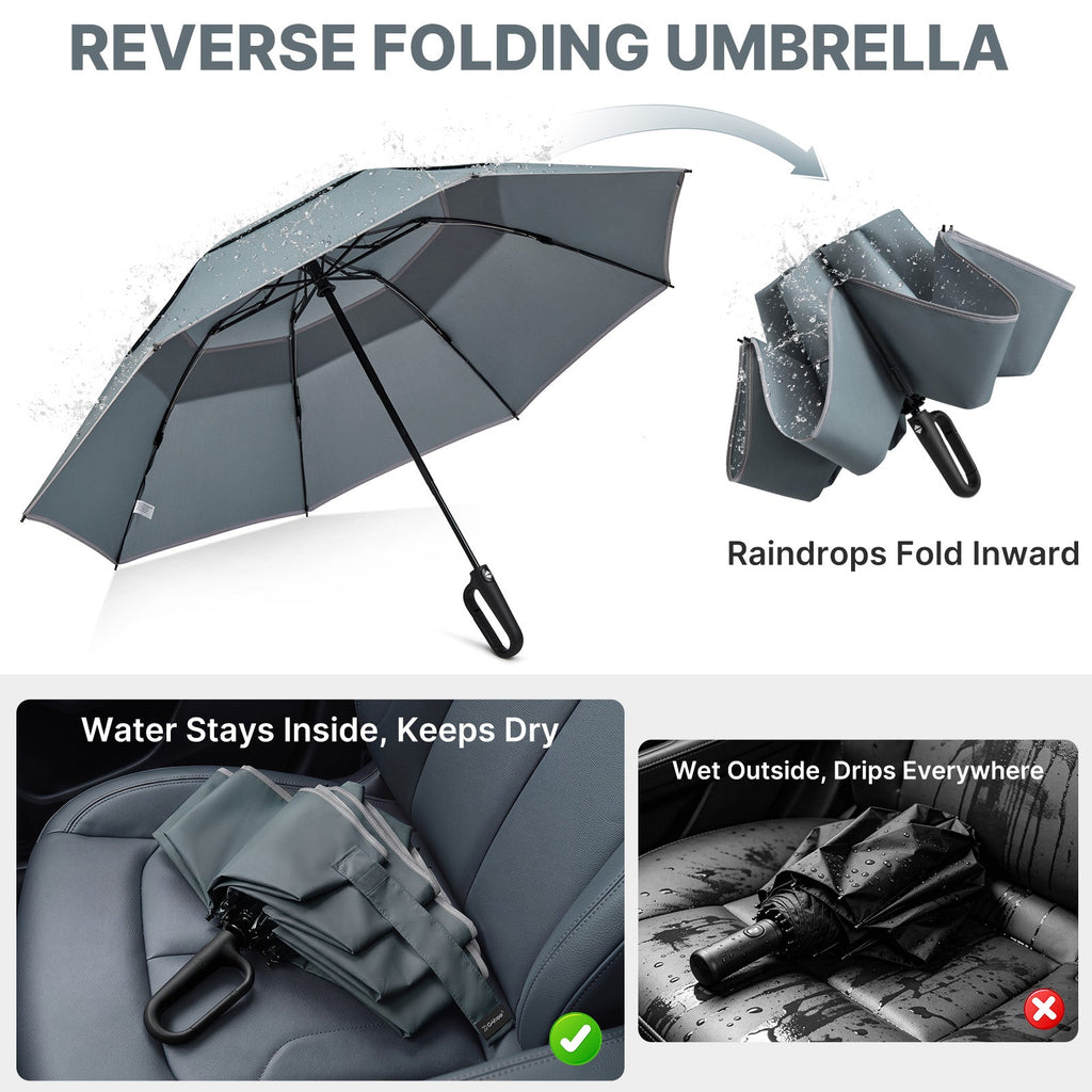 G4Free 46" Inverted Umbrella – Carabiner Handle