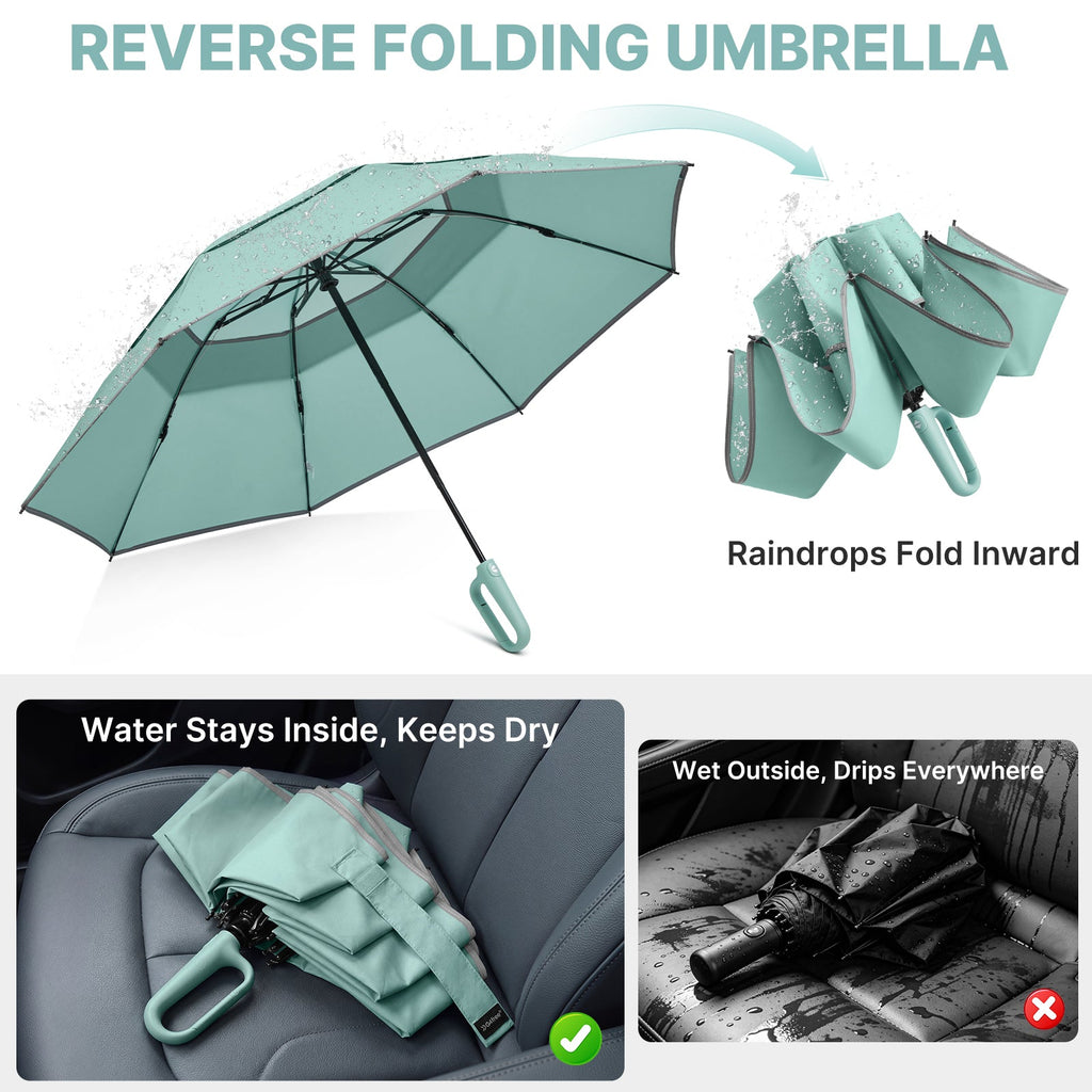 G4Free 46" Inverted Umbrella – Carabiner Handle