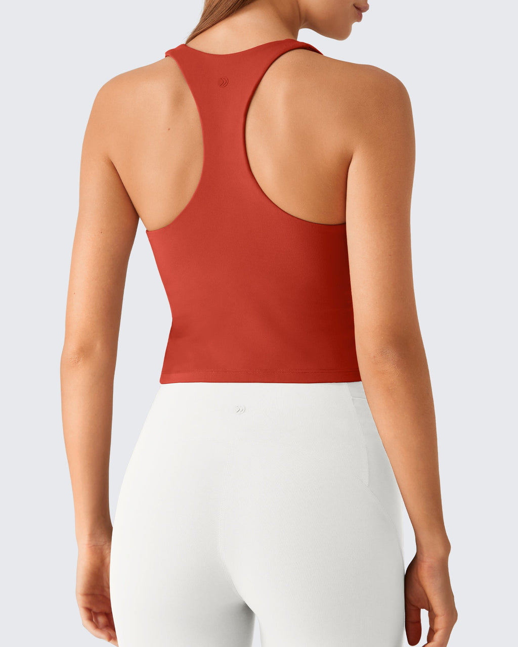 G4Free BareFeel Racerback Tank Top with Removable Padded Bra