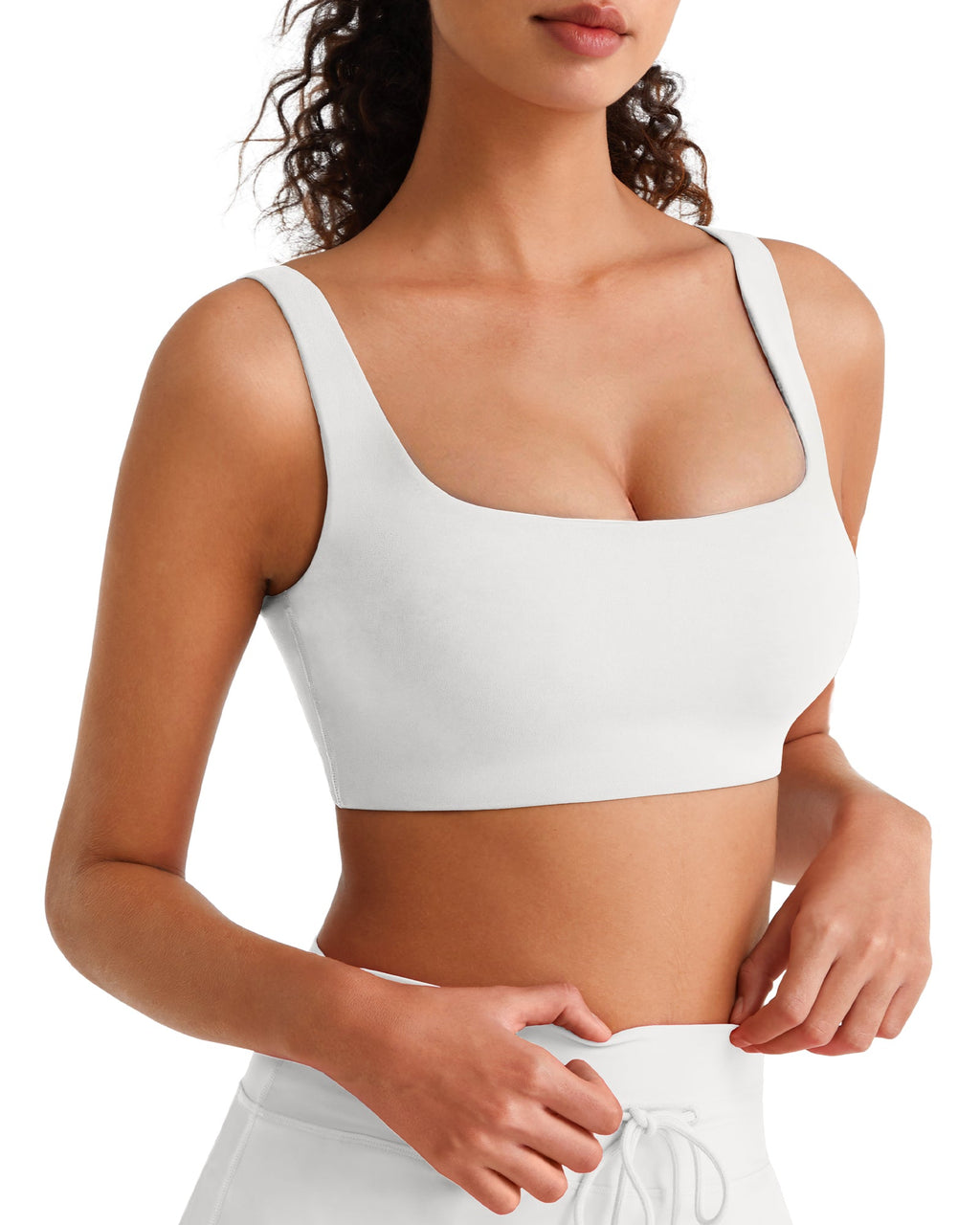G4Free BareFeel Square Neck Sports Bra – Non Padded U Back