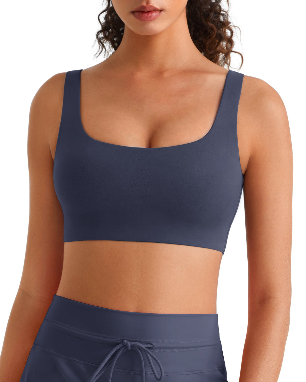 G4Free BareFeel Square Neck Sports Bra – Non Padded U Back