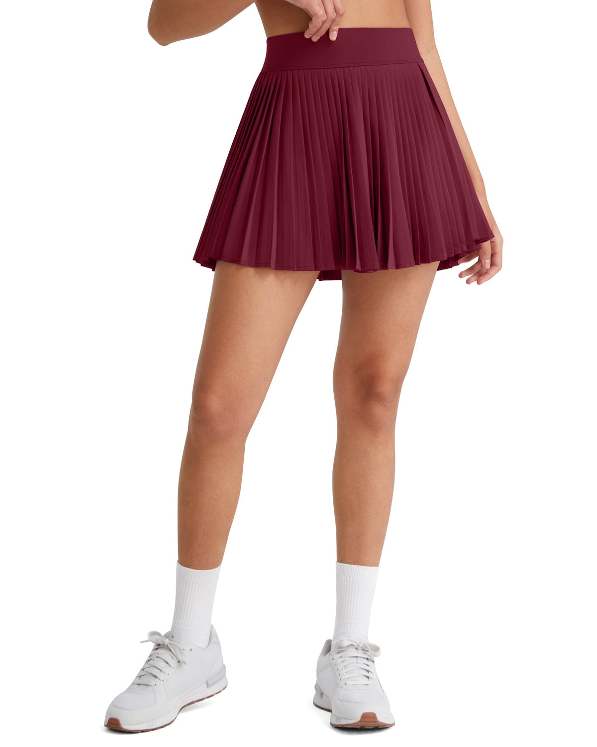 G4Free Chillwhisp 14" Pleated Tennis Skirt with Inner Shorts Pocket