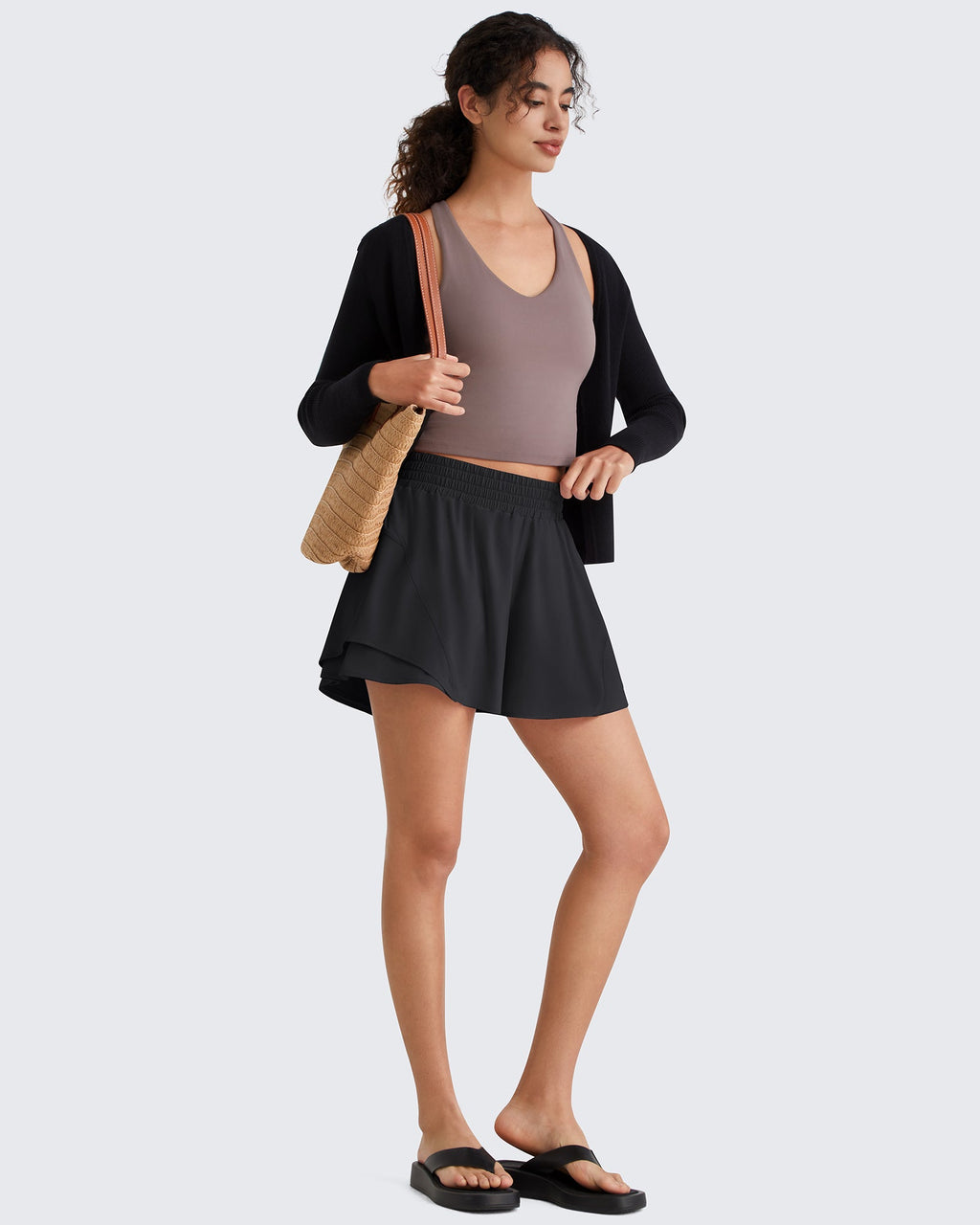 G4Free Chillwhisp 2.5'' High Waist Running Shorts with Liner Pocket