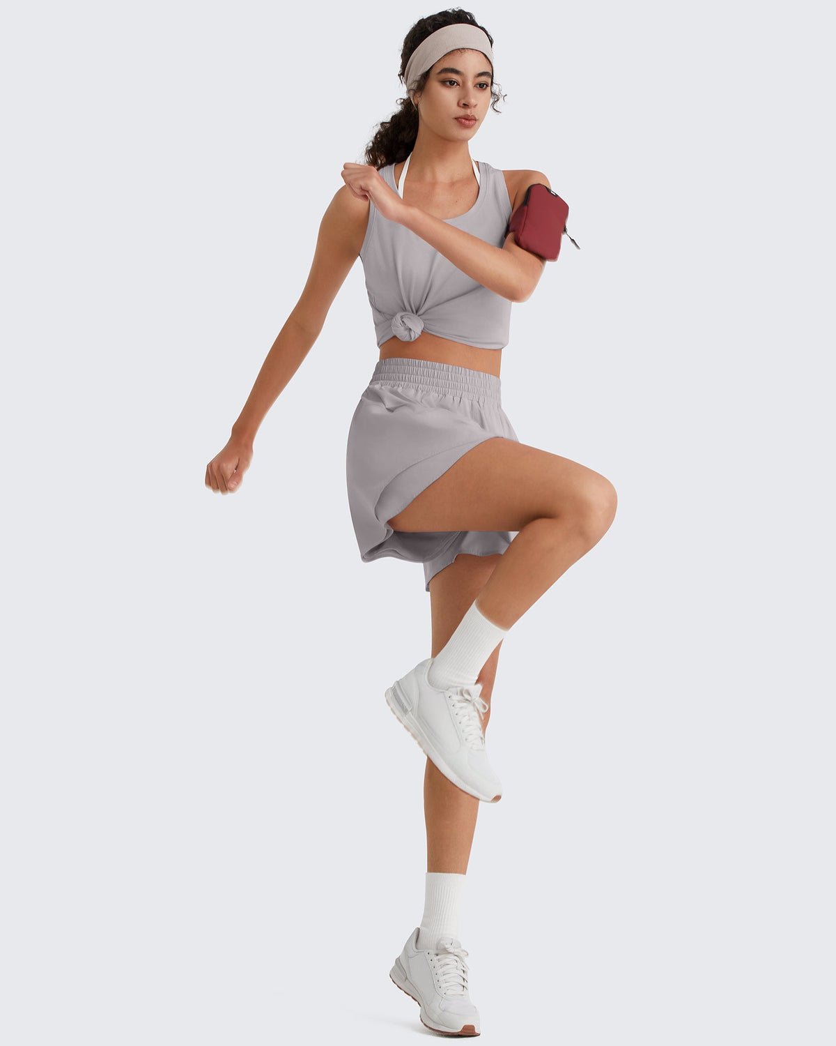 G4Free Chillwhisp 2.5'' High Waist Running Shorts with Liner Pocket