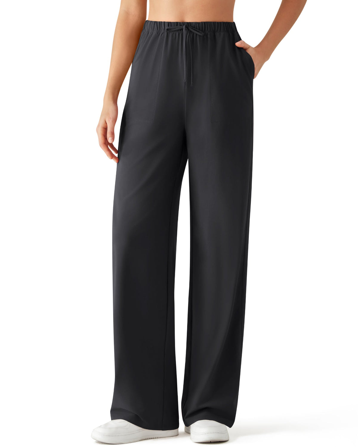 G4Free Chillwhisp Drawstring Wide Leg Pants