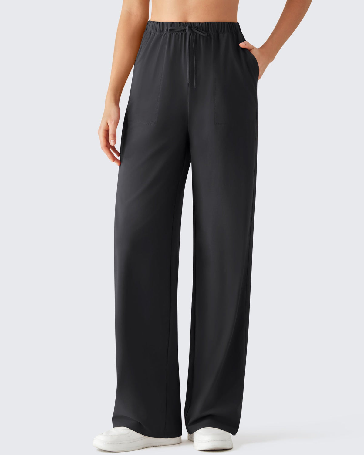 G4Free Chillwhisp Drawstring Wide Leg Pants