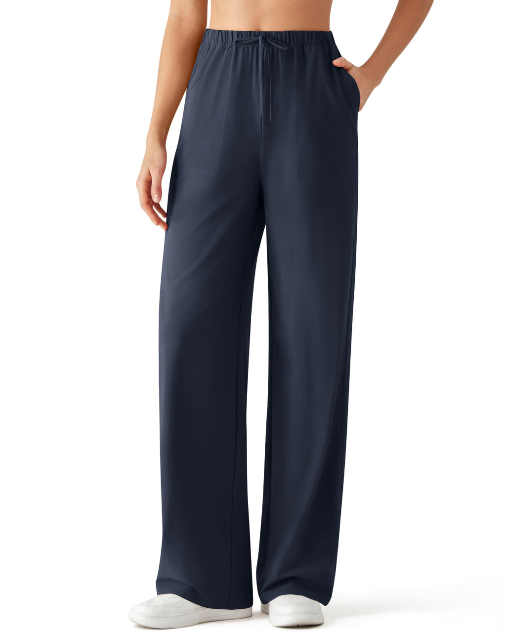 G4Free Chillwhisp Drawstring Wide Leg Pants