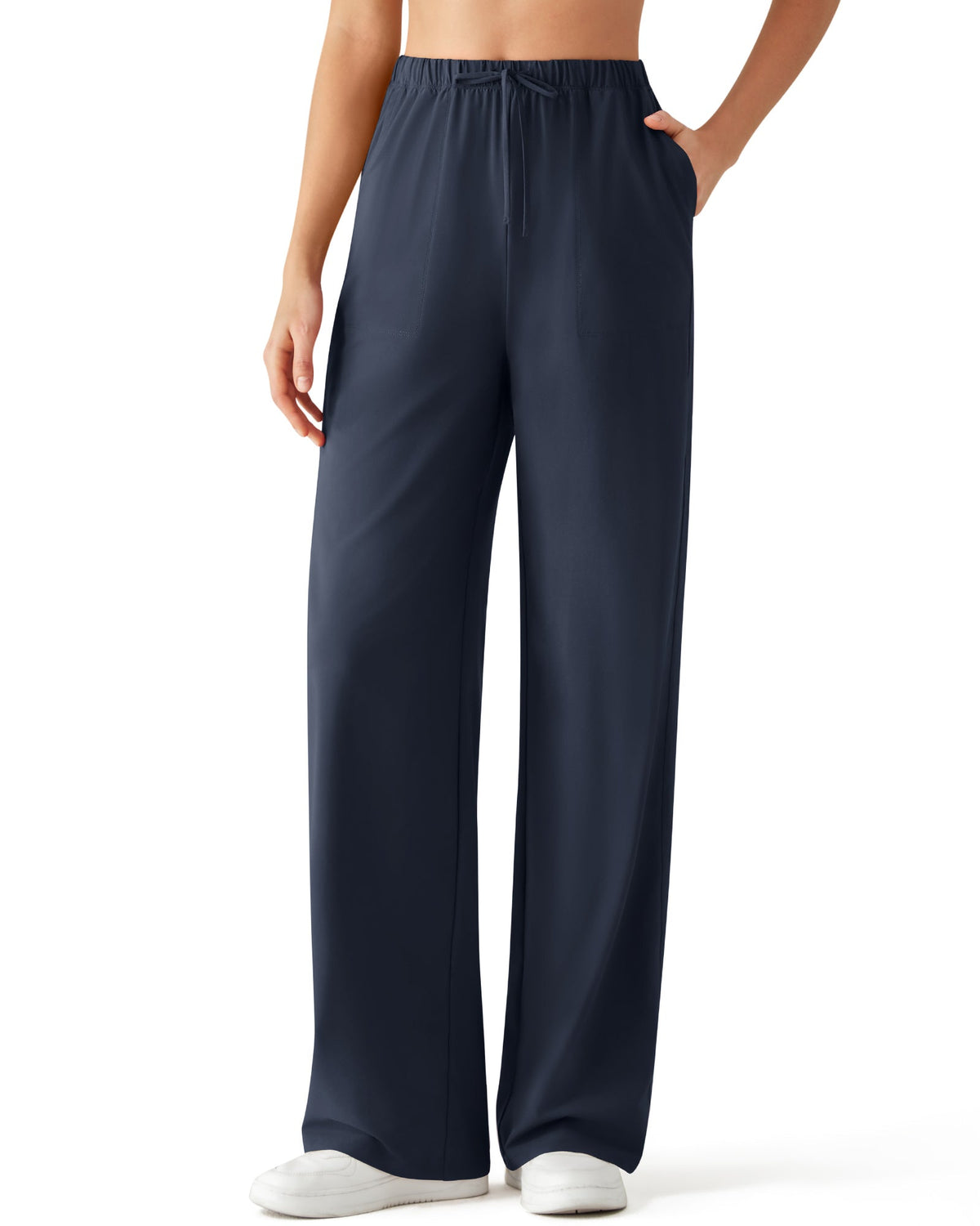 G4Free Chillwhisp Drawstring Wide Leg Pants