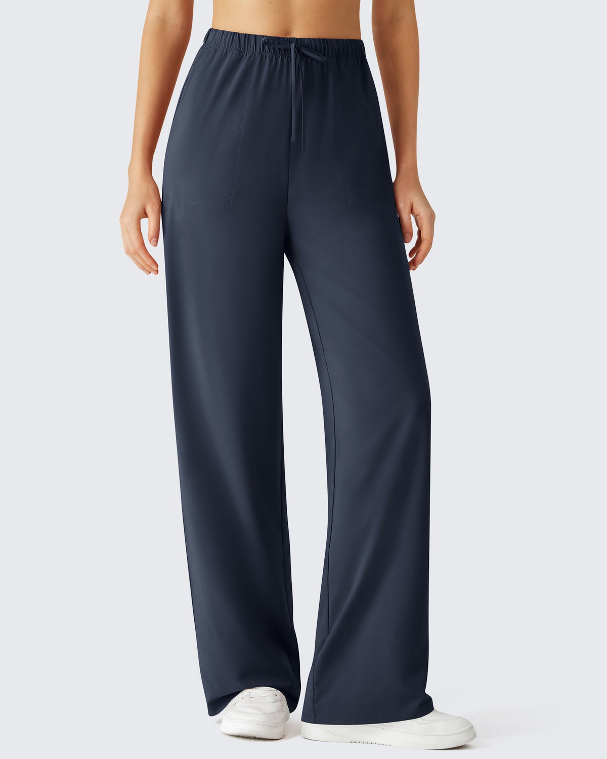 G4Free Chillwhisp Drawstring Wide Leg Pants