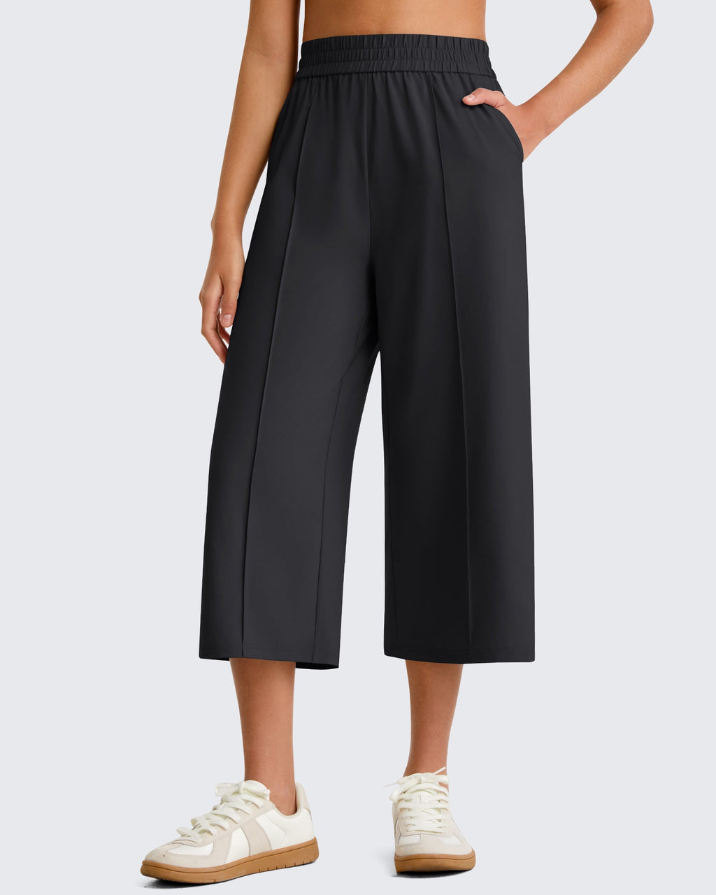 G4Free Chillwhisp Lightweight Wide Leg Capris