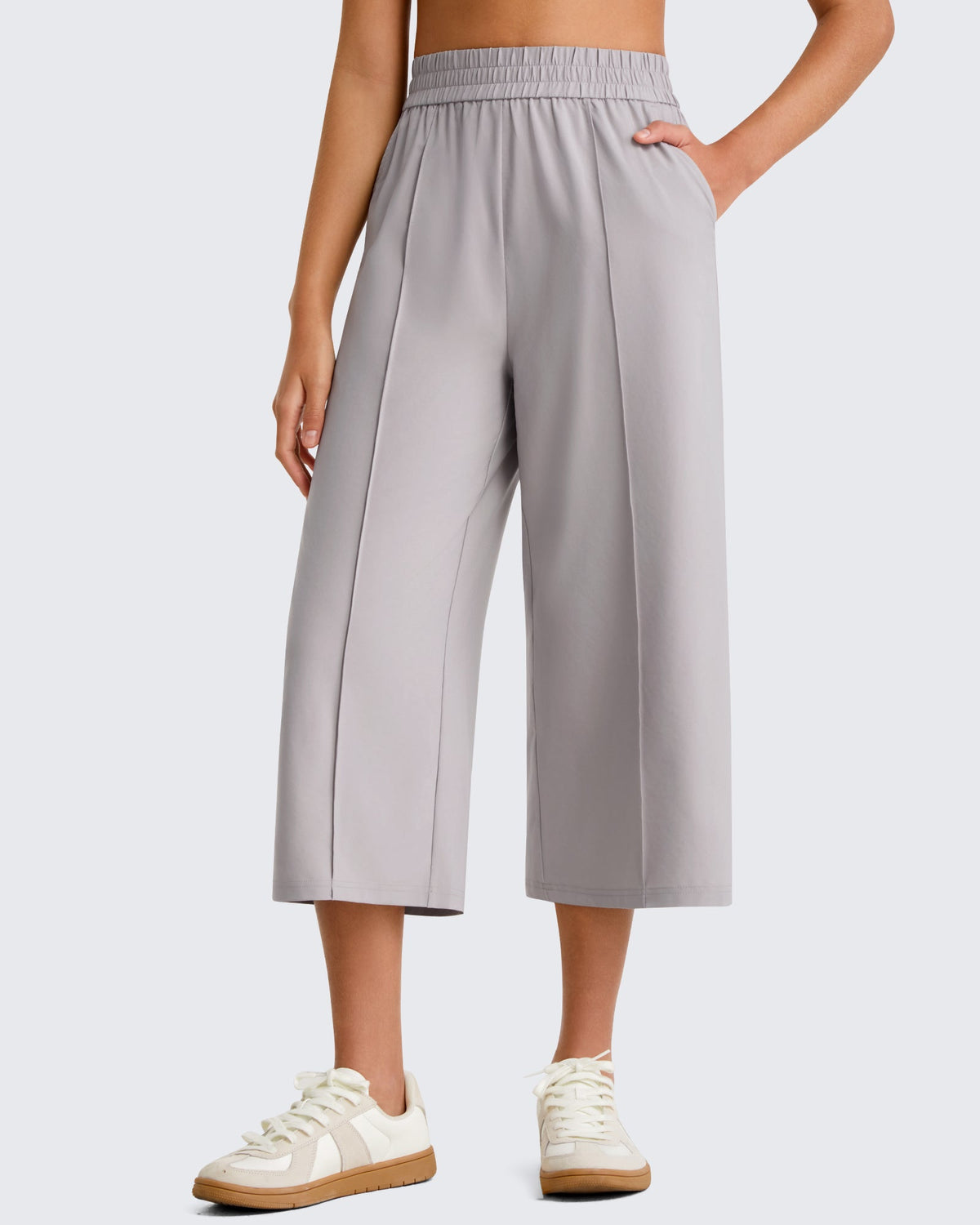 G4Free Chillwhisp Lightweight Wide Leg Capris
