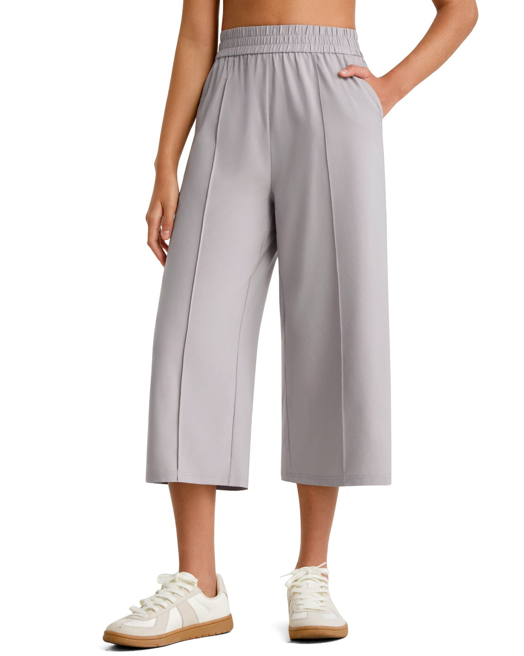 G4Free Chillwhisp Lightweight Wide Leg Capris