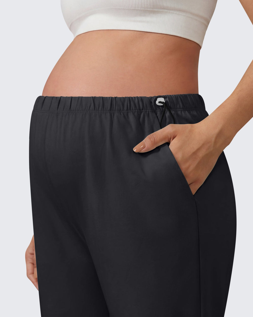 G4Free Chillwhisp Maternity Wide Leg Pants – Adjustable Waist