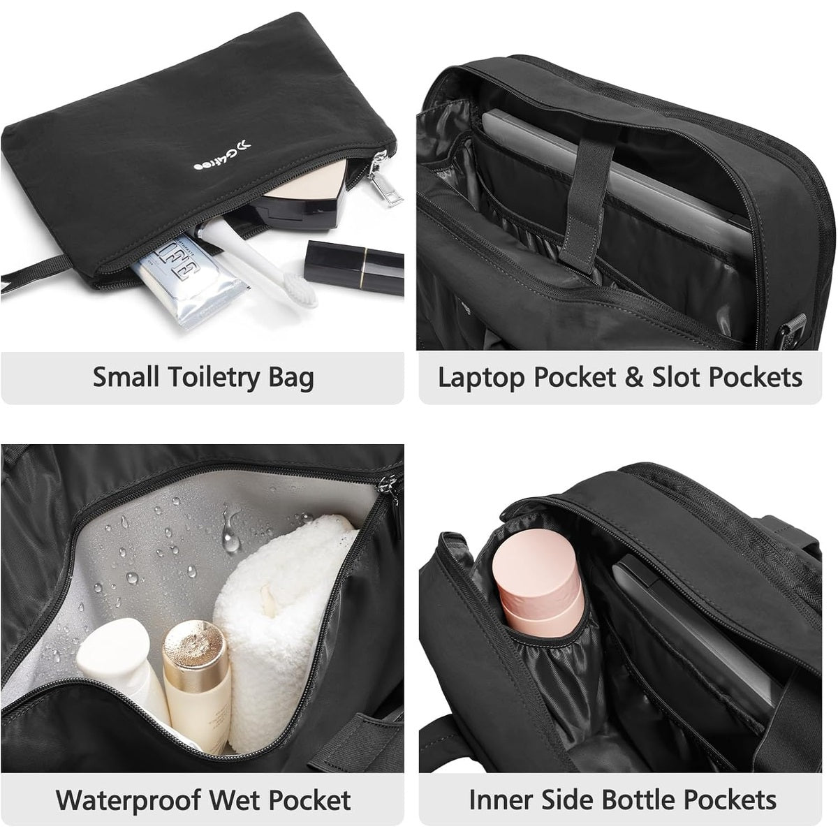 G4Free Expandable Duffle Bag, Carry On Bag TSA Airline Approved