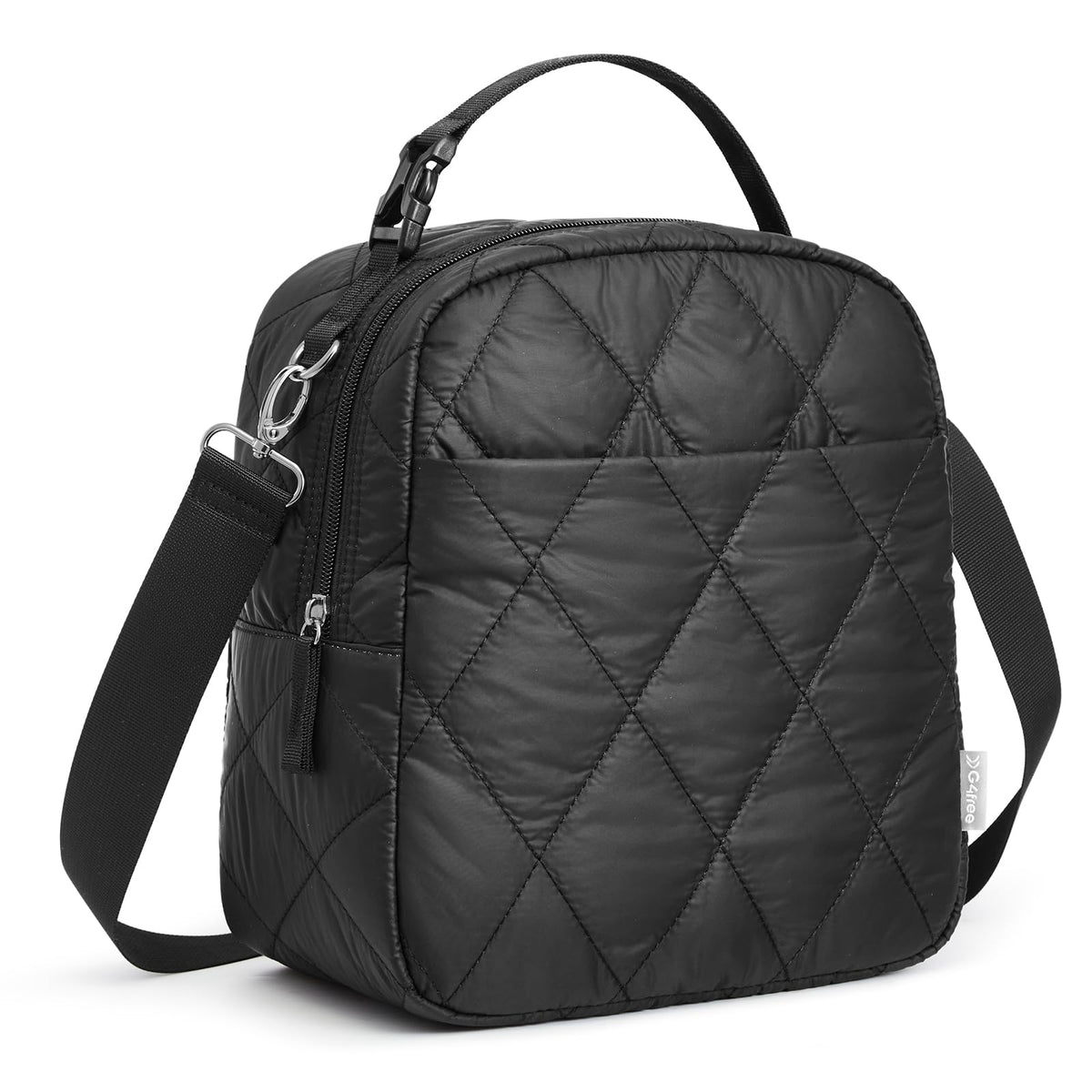 G4Free Large Insulated Lunch Bag, Leakproof Quilted Lunch Box Women Men