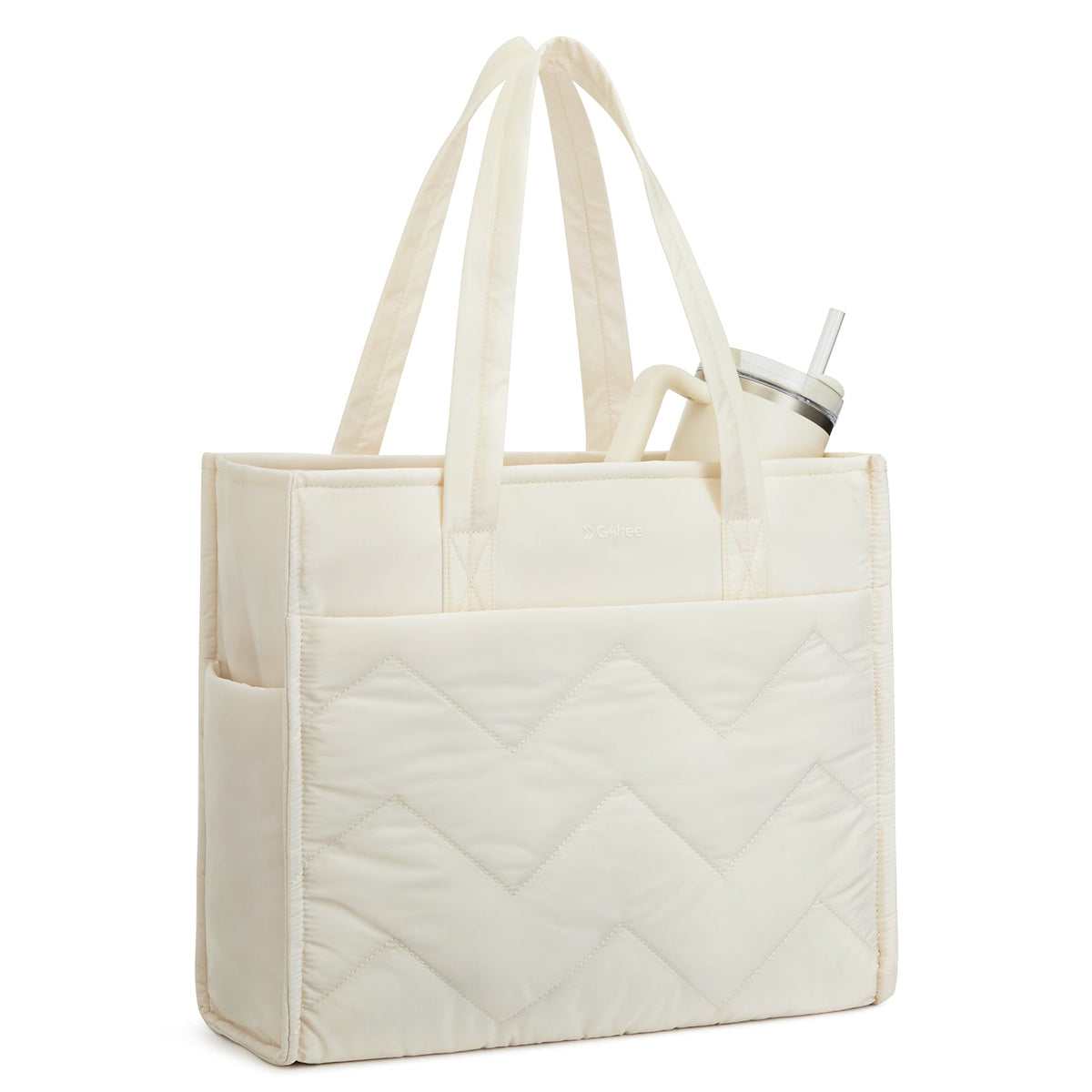 G4Free Lightweight Quilted Tote with Laptop Compartment