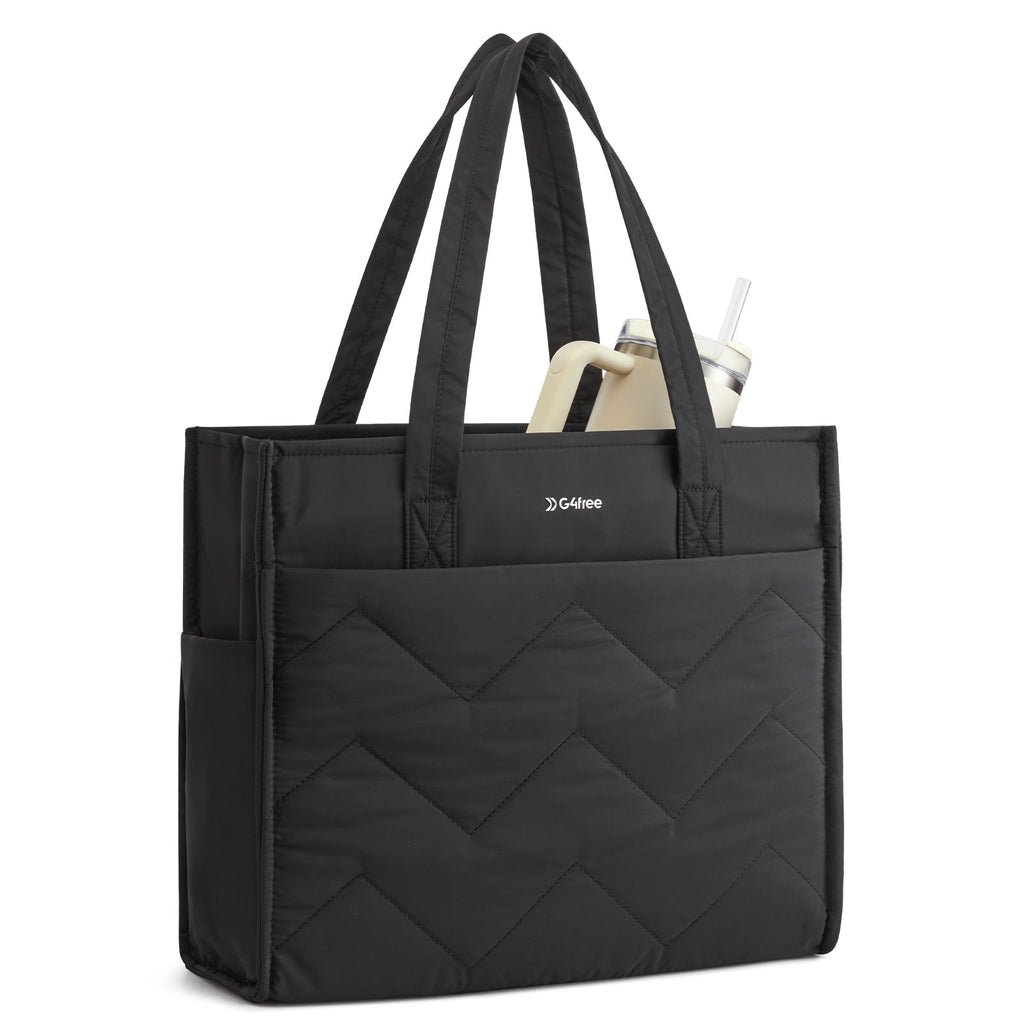 G4Free Lightweight Quilted Tote with Laptop Compartment