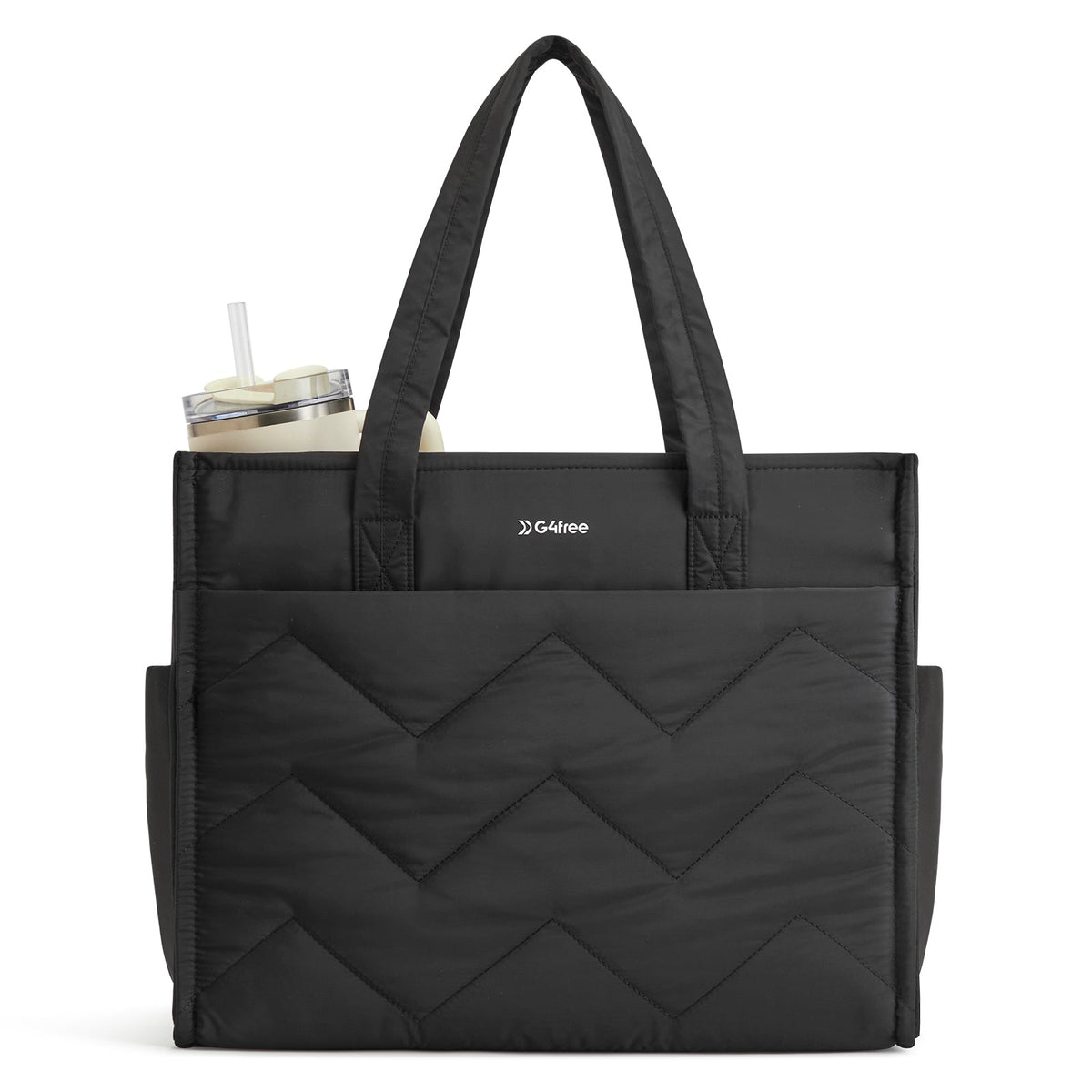 G4Free Lightweight Quilted Tote with Laptop Compartment