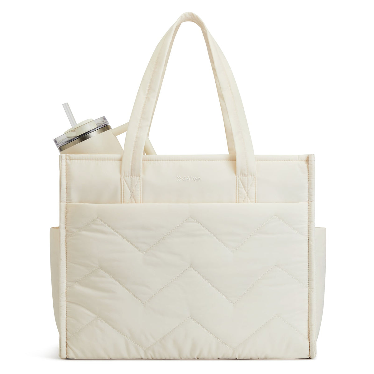 G4Free Lightweight Quilted Tote with Laptop Compartment