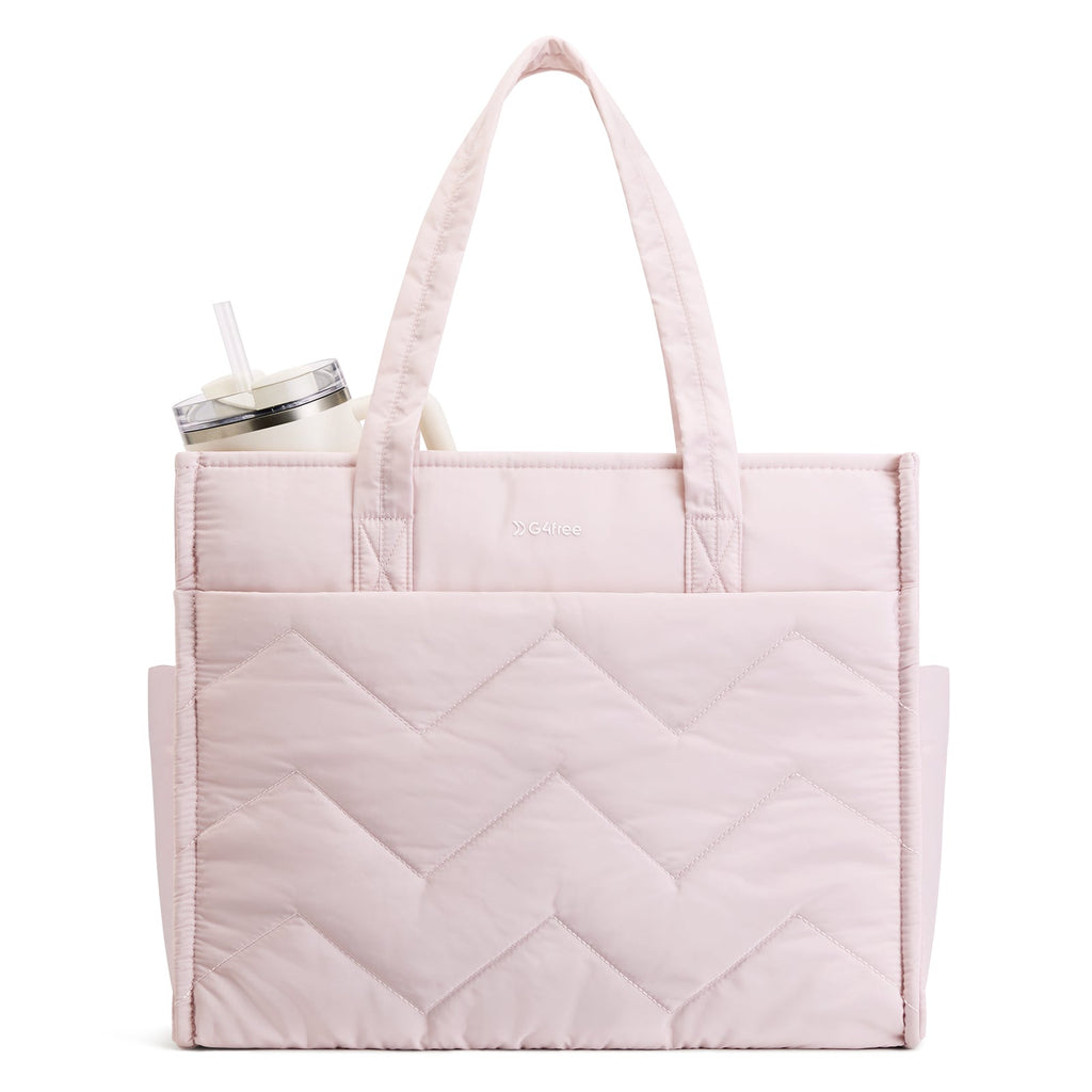 G4Free Lightweight Quilted Tote with Laptop Compartment