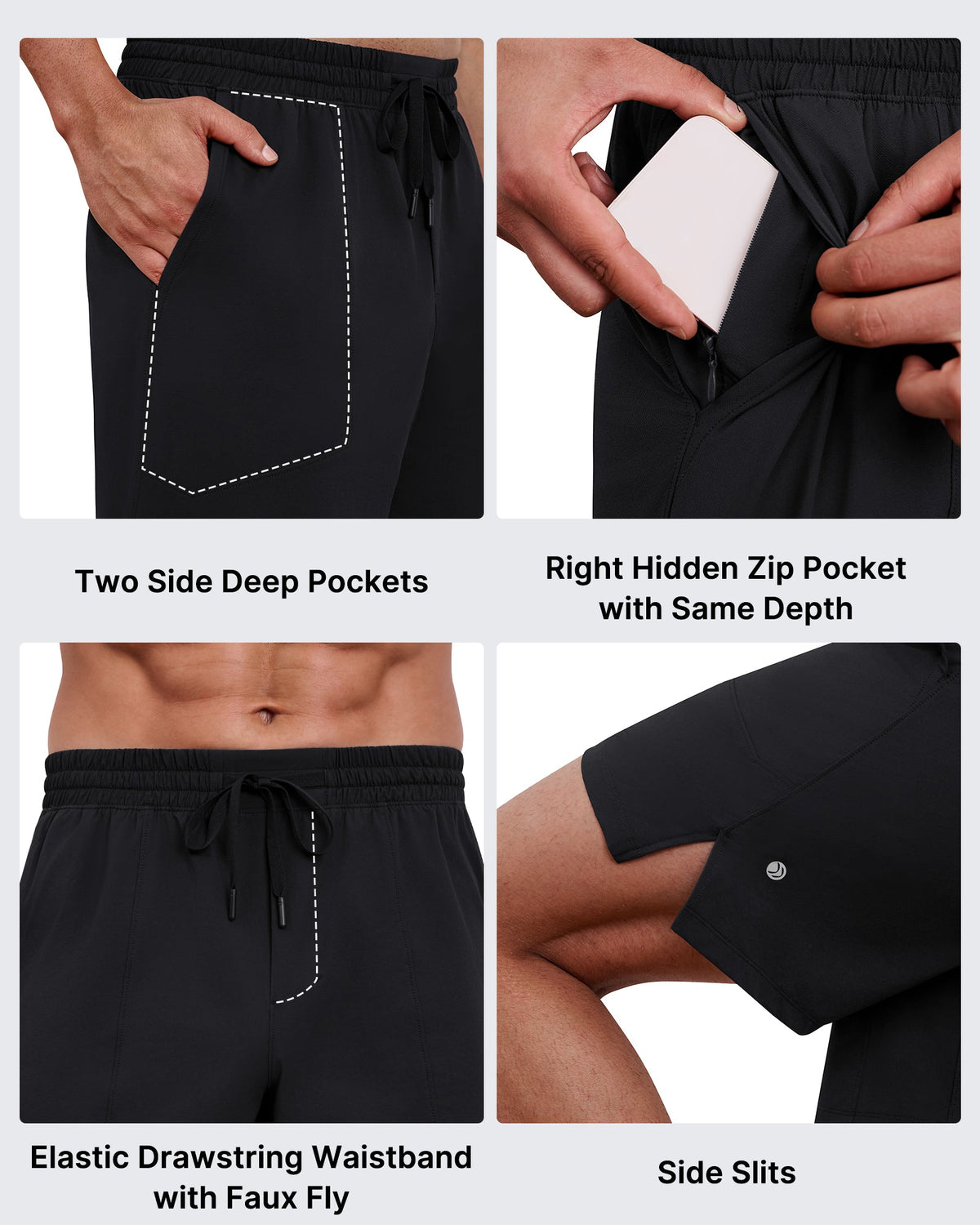 G4Free Men's Hiking Shorts – Quick Dry