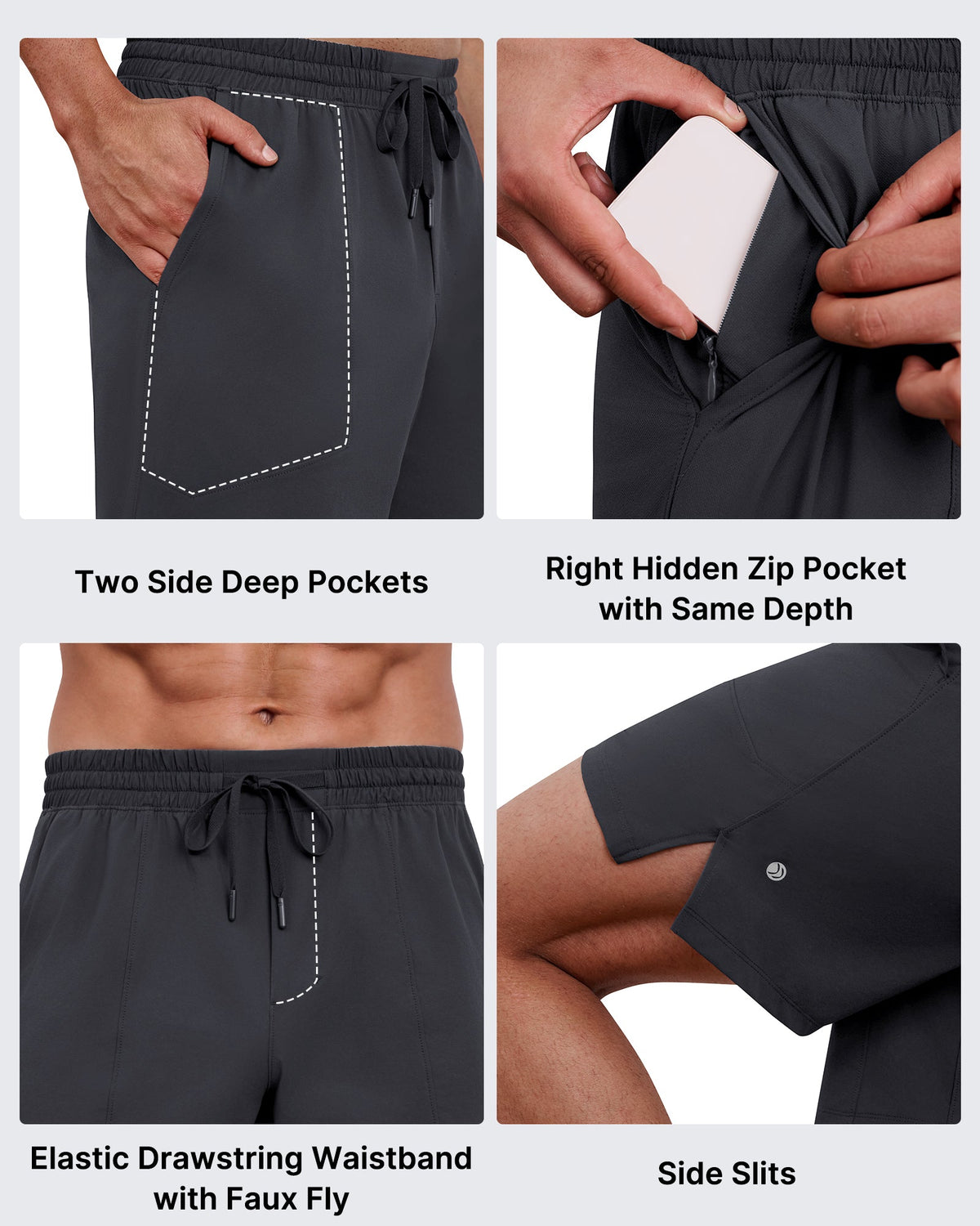 G4Free Men's Hiking Shorts – Quick Dry