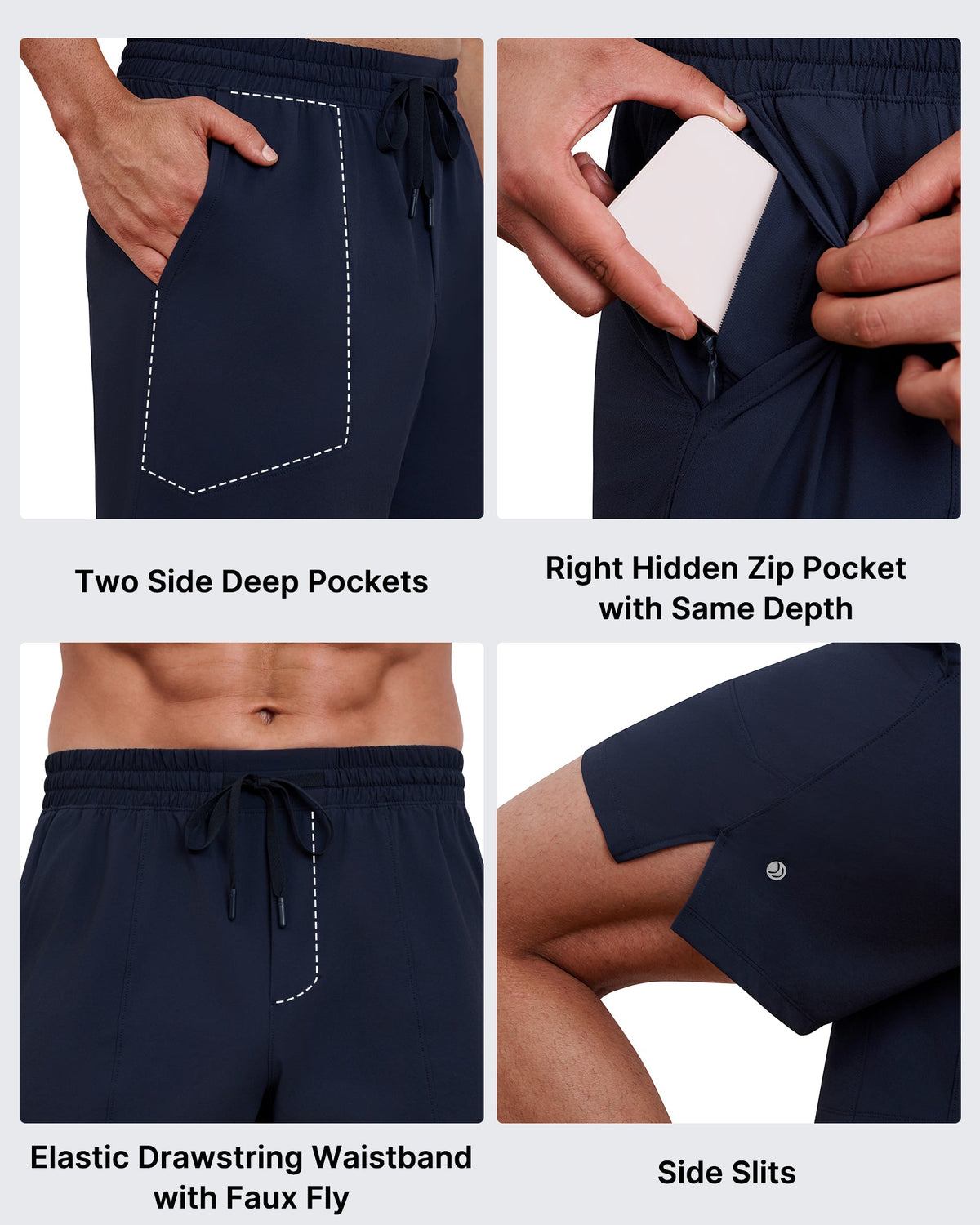 G4Free Men's Hiking Shorts – Quick Dry