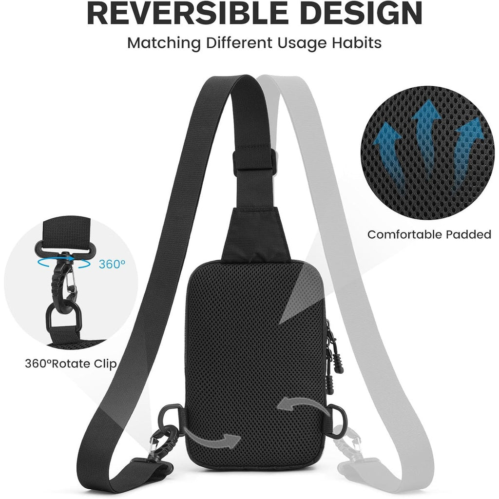 G4Free Mini Tactical Chest Bag Waterproof EDC Shoulder Bag