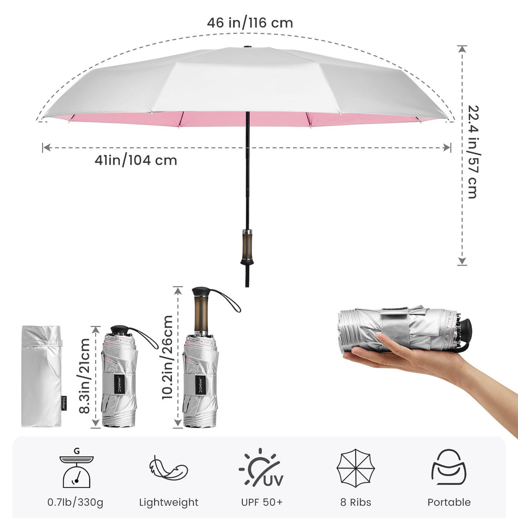 G4Free Mini Travel Umbrella UPF 50+