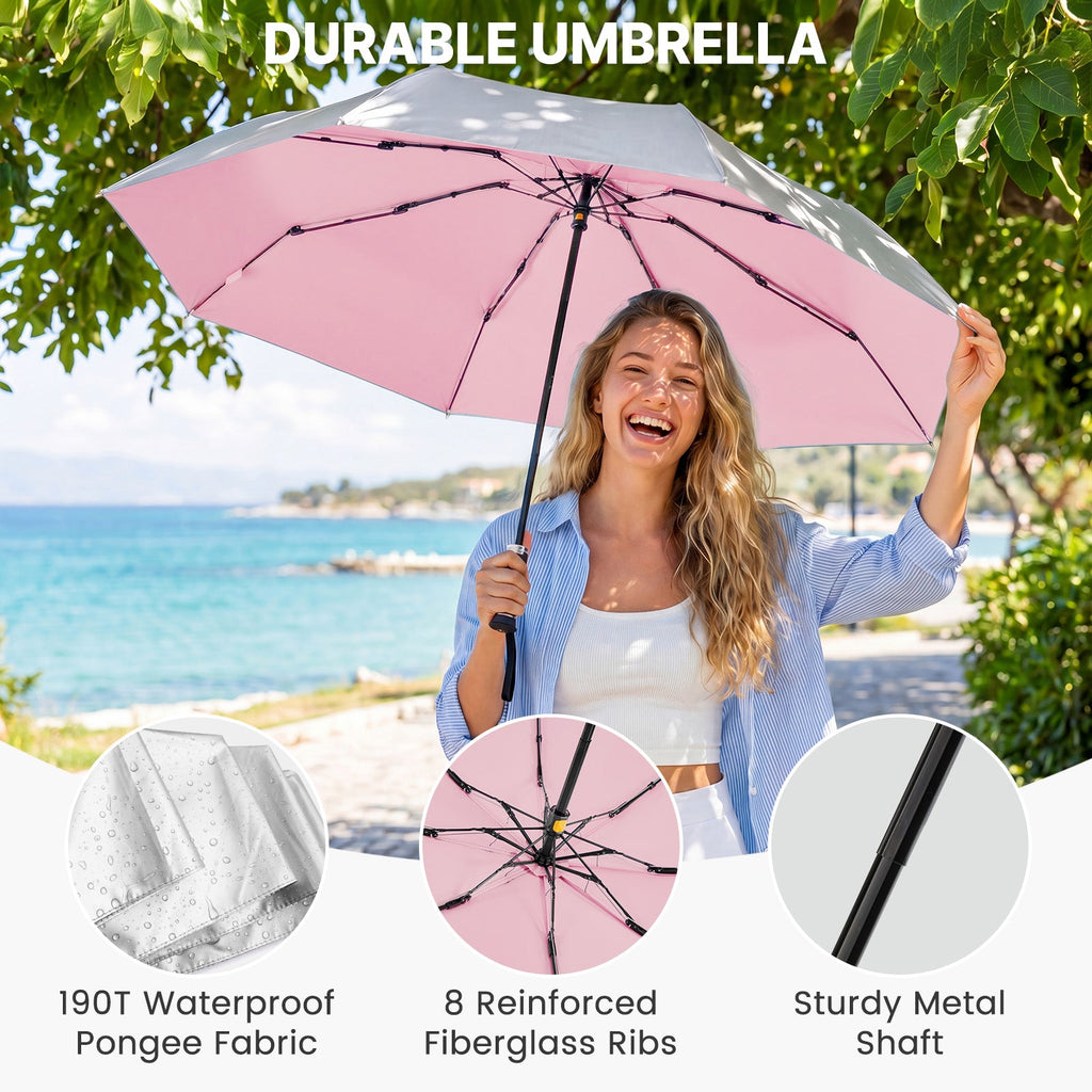 G4Free Mini Travel Umbrella UPF 50+