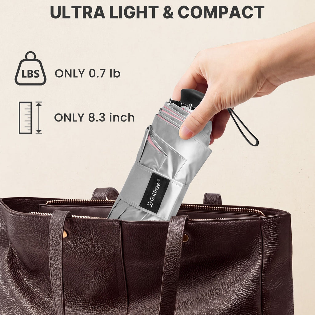 G4Free Mini Travel Umbrella UPF 50+