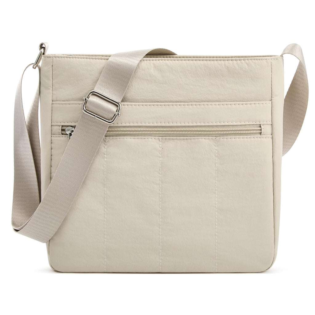 G4Free Nylon Crossbody Bags, Lightweight Quilted Shoulder Handbags